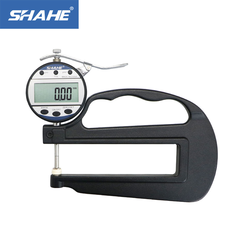 0.01mm High Quality Long Handle Digital display Electronic leather Thickness Gauge thickness meter leather thickness gauge