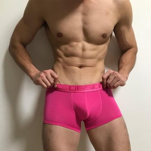 Fashion Sexy Boxer Men Underwear Modal Boxer Shorts Soft Underpants Male Comfortable Men Panties Solid Cuecas 5 Color