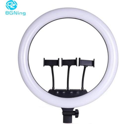 Live Fill Light D18 Inch H45cm Mobile Phone Ring Light Support Broadcast Stand Beauty Lamp Led Photography Light Mount Bracket