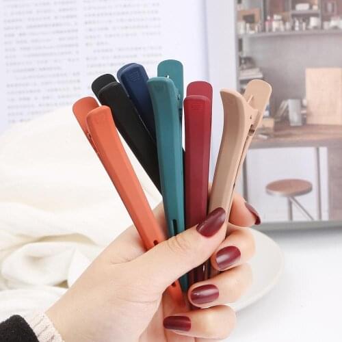 1PC Fashion Women Girls Temperament Hair Clip Duckbill Hairpin DIY Hair Styling Tool Hair Accessories Hairdressing Tip Clip