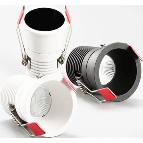 2020 NEW style CREE Dimmable COB LED Downlights 7W 10W LED Ceiling Lamp Spot lights AC85~265V Background Lamps Indoor Lighting