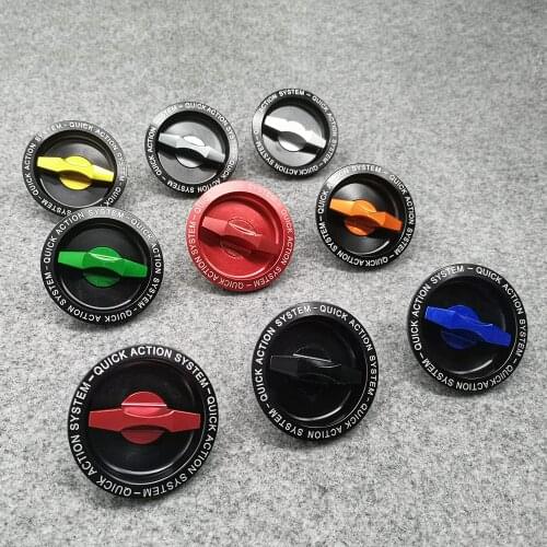 Currency Aluminum CNC GAS TANK CAPS KNOB Type-I 9 Colors