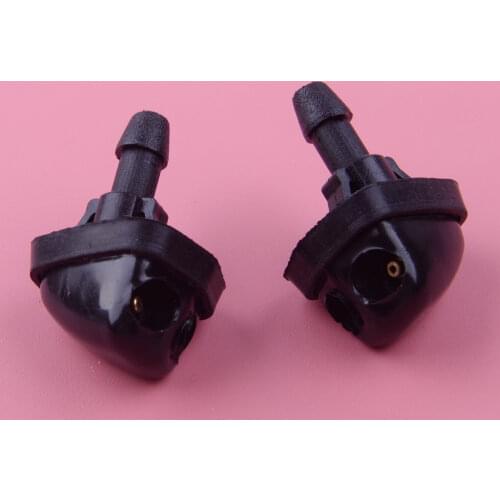 DWCX 2Pcs Car Front Wiper Water Washer Jet Nozzle Fit For Suzuki Grand Vitara Jimny Swift