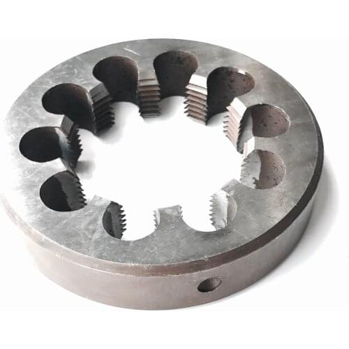 Free shipping of 1PC Metric left hand manual die M52*1.5/2.0/3.0/5.0mm for threading iron aluminum copper metal workpieces