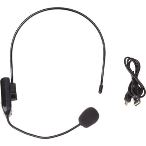 Wireless Microphone Headset,for Voice Amplifier Megaphone Radio Mic for Loudspeaker for Stage Speakers, Conferenceetc