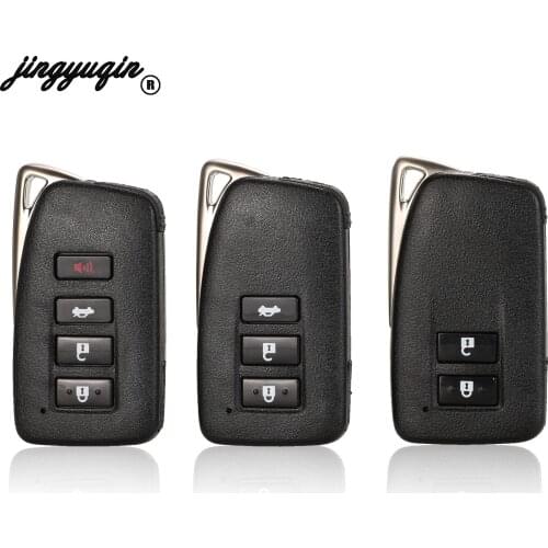 Jingyuqin 2/3/4B Remote Car Key Shell Cover For Lexus NX GS RX IS ES GX LX RC 200 250 350 LS 450H 300H Key Case Replacement