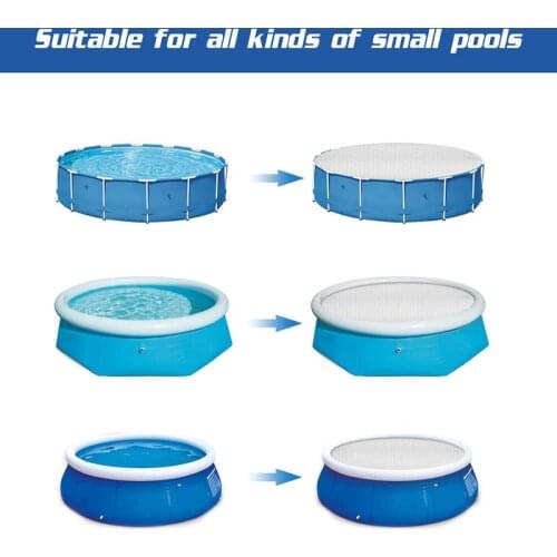 Swimming Pool Cover Round Bubble Film Solar Covering Protect Waterproof Dust Covering Film Pond Liners Outdoor Home Accessories