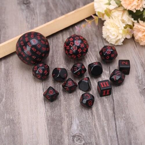 Multiple Sides Combinations Dice Spherical Square Acrylic Dice for Table Board Role Playing Game Bar Club Party