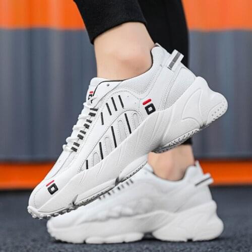 New Plus Size Mens Running Shoes Rubber Hard-Wearing Trend Men Shoes Comfortable Breathable Sports Shoes Fashion Men Sneakers