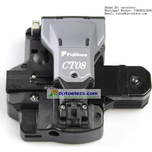 ORIGINAL newest CT08 CT-08 High Precision Optical Fiber Cleaver CT-08 Fiber Cutter Fiber Knife with fiber scrap collector