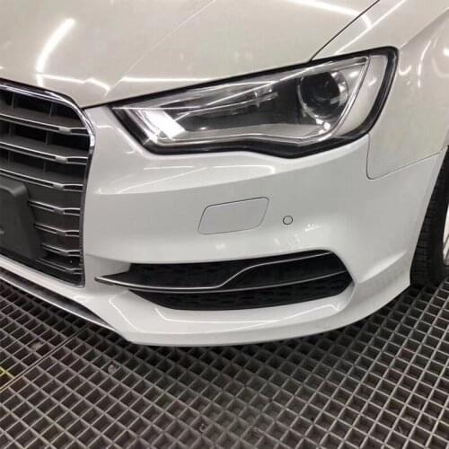 Suitable for 14-16 Audi A3 S3 Big Surround Refitting Front Bar Middle Net Spoiler Tail Exhaust Rear Lip