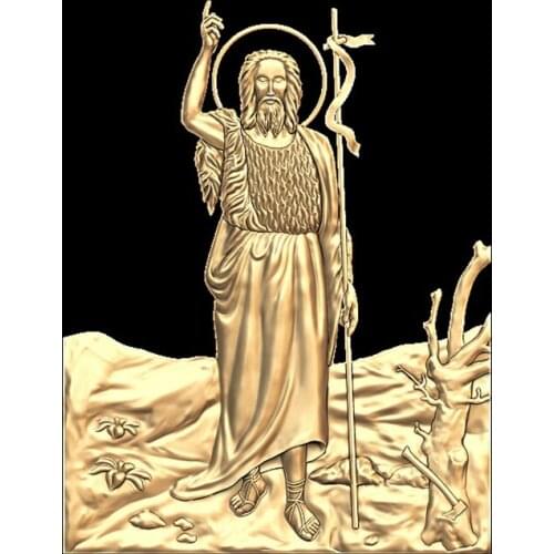 Religion 3d model relief for cnc STL format Christian 3d model stl relief artcam vectric aspire