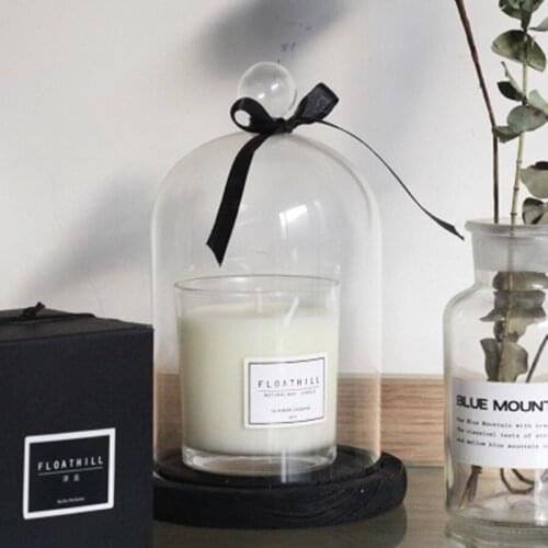 Glass Candle Covers Christmas Diy Decoration Candelabra Crystal Centerpieces Kaarsen Kandelaars Wedding Candle Holder 50KO237