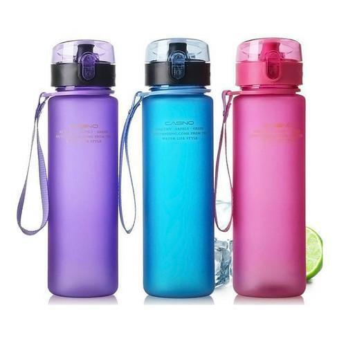 Cycling Water Bottle 850ml Sports Riding Mtb Bicycle thermal insulationl plastic Leak proof water bottle With rope Summer