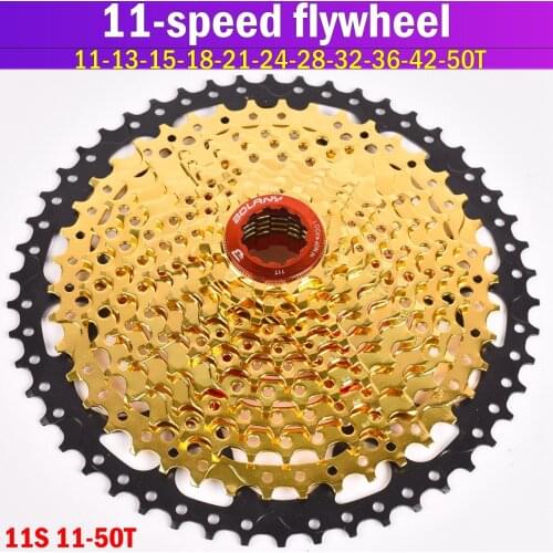 Bicycle flywheel 11-speed MTB mountain bike large tooth cassette flywheel 22-speed 11-42T 46T 50T climbing flywheel