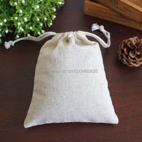 100pcs/lot CBRL jute bags, jute pouch, flax pouch for toiletry/jewelry/vanilla,Various colors,size customized,wholesale