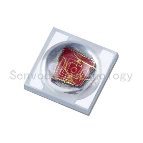 100X high quality 3535SMD 3W yellow high power led light beads free shipping