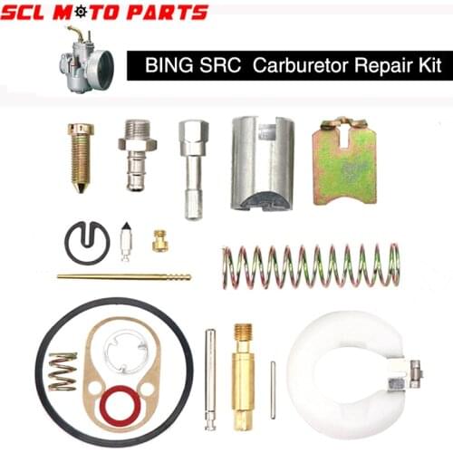ALconstar- Puch 17mm Carburetor repair kit for BING SRC 1/17/54 Zundapp Hercules Kreidler Puch CARB Spare Parts
