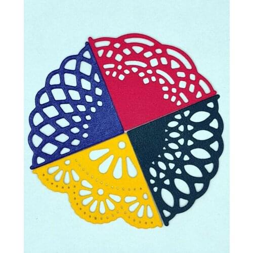 Four Corner Lace Metal Cutting Dies For Scrapbooking New Troqueles Stamps And Planner Dies Embossing Folder Die Cut Stencil