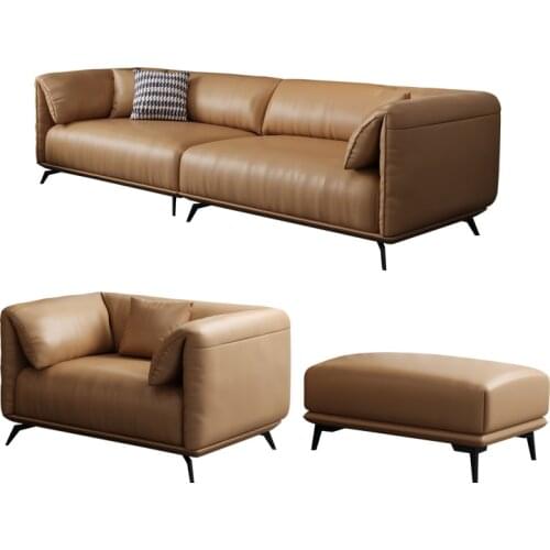 Living room Sofa genuine leather couch chair sectional Nordic modern диван мебель кровать muebles de sala cama puff asiento sala