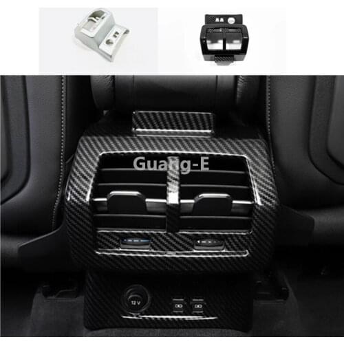 For AUDI Q3 (F3)2018 2019 2020 2021 Car Styling Cover Garnish Cover Trim Rear Upside Air Conditioning Outlet Vent 1pcs