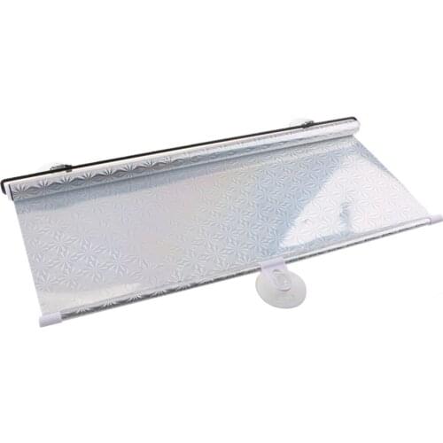 Car Front/Rear Window Retractable Sunshade Sun Shades Shield Visor 50x125cm