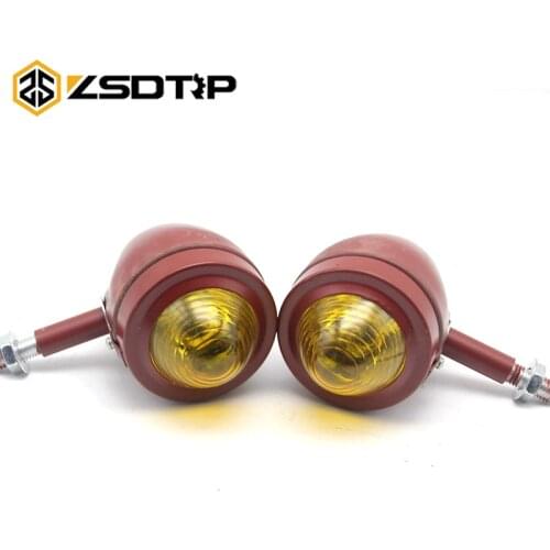 ZSDTRP Motorcycle Retro original turn signal light repair set used at ural CJ-K750 side car case for Bmw R12 R71 M-72
