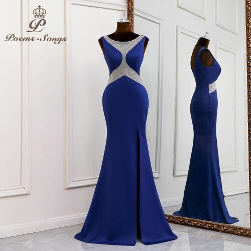 Poemssongs Womens Satin Dresses