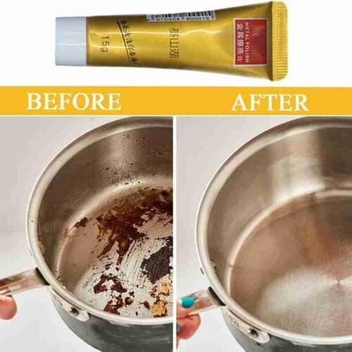 Ultimate Metal Polish Cream Stainless Steel Ceramic Watch Polishing Paste Cooktop Cleaner Household Cleaning Chemicals
