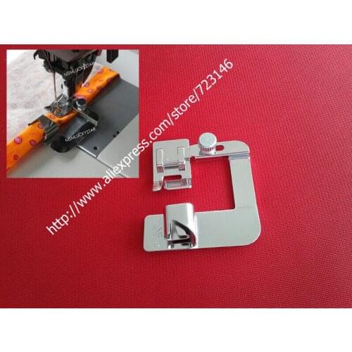 2016 HM-6290-4 1 SNAP ON HEMMING FOOT 4/8'' =13mm sewing presser foot,adjustable bias binder foot,rolled hem foot feet kits