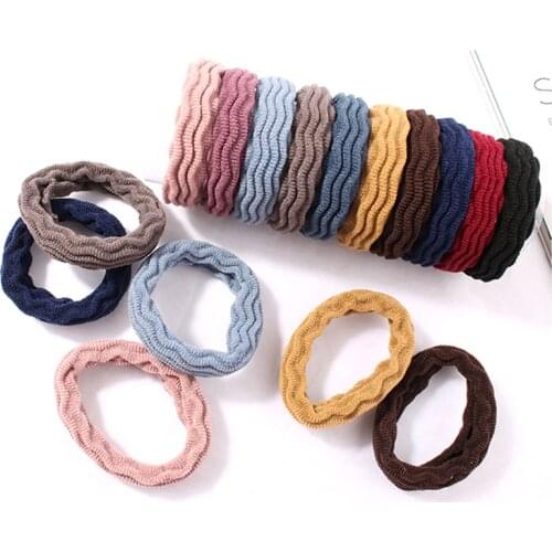 5/10Pcs Women Girls Simple Basic Hair Rope Scrunchie Ponytail Holder Rubber Bands Fashion Elastic Hair Bands Hair Accessories