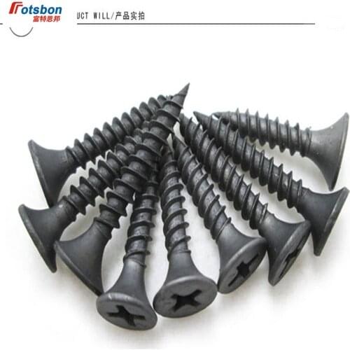 M3/M3.5/M4 Self Tapping Screw Wood Black Screws Tornillos Parafuso Drywall Cross Recessed Flat Head Countersunk Vis Viti DIN7982