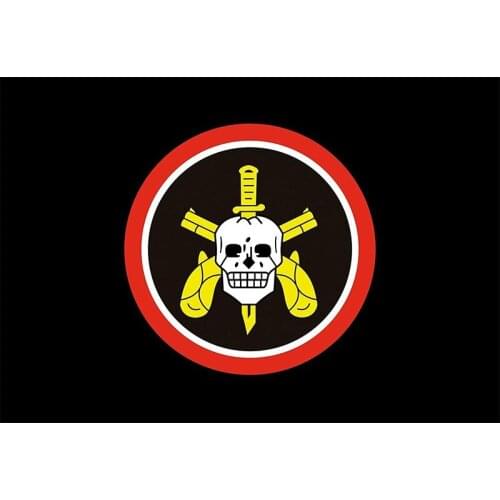 Yehoy hanging 90*150cm Brazilian Special Force Skull Cross Guns BOPE Flag For Decoration