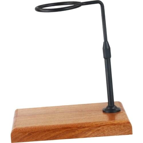 Pour Over Coffee Dripper Stand with Solid Wood Base Coffee Filter Cone Paper Cone Filters Easy to Clean