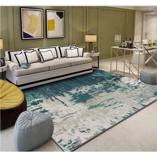 1pc Green Lotus Leaf Pattern Bathroom Carpet Bath Mat Rug Elegant Large Floor Mat Sofa Carpet Pad Livingroom Bedroom Doorway j