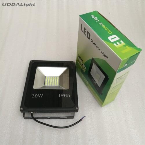 12v dc led flood light 30w black hot 30% off