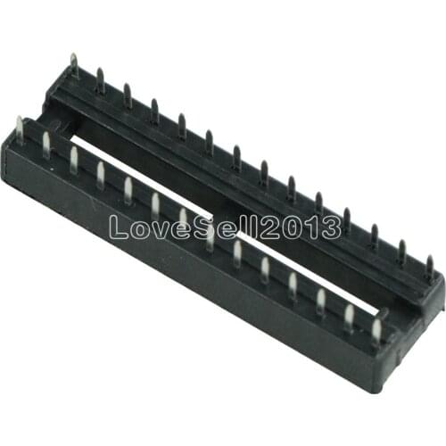 20pcs NEW DIP-28 28 PIN 28PIN DIP IC Sockets Adaptor Solder Type Narrow