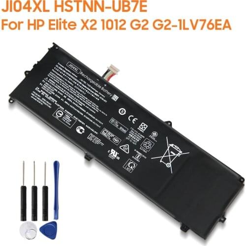 Original Replacement Battery JI04XL HSTNN-UB7E For HP Elite X2 1012 G2 G2-1LV76EA Authentic Laptop Battery 61100mAh