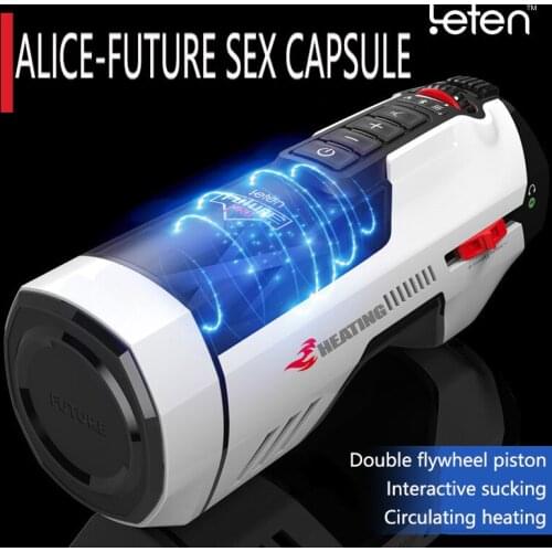 Leten 708pro Automatic Telescopic Heated Male Masturbator Sex Machine Sucking Vibrator For Men Masturbation Cup Sex Toys for Men