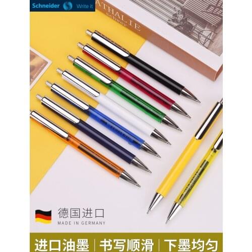 1pc New arrival German import schneider EVO gel pen business office signature pen 0.4mm push-type water-based pen G39 refill