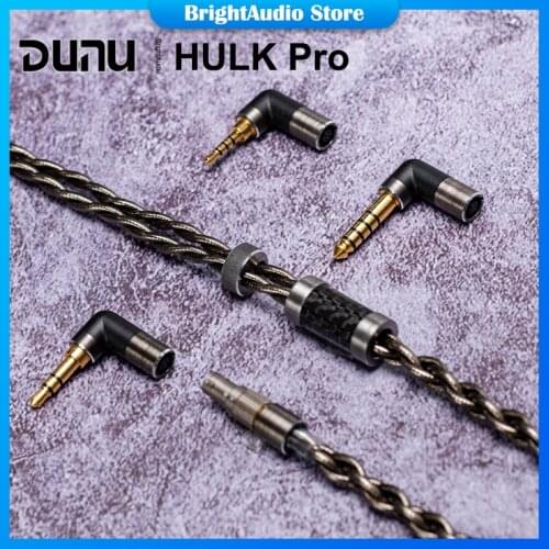 DUNU HULK PRO Upgrade Earphone Cable MMCX/0.78mm with 2.5/3.5/4.4mm 3 Connectors High-Purity Furukawa 7N OCC 22AWG/Wire