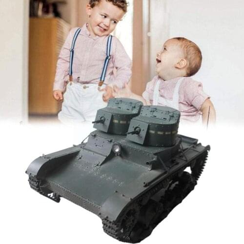 1:25 Soviet T-26 Light Tanks Paper Model DIY Handmade Paper 3D Building Toys Sets Card Construction Toys Educational Model G E0A