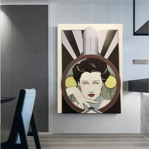 Patrick Nagel Lights Cameras Connectors ITT Canon Suite Poster Wall Art Home Decoration Gift