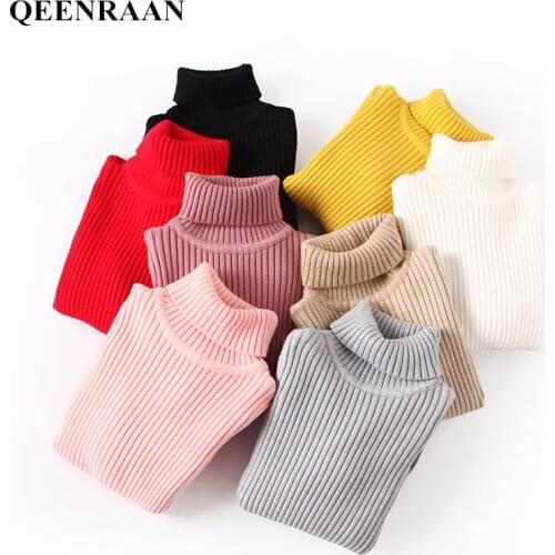 Теплые свитера для девочек QEENRAAN China At AliExpress