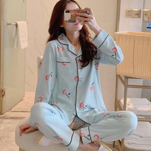 Senza Fretta Women's Long Sleeve Pajamas