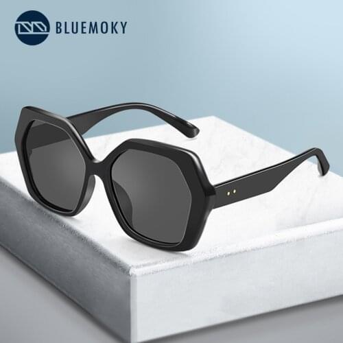 BLUEMOKY Brand Design Butterfly Sunglasses Women Oversize Sun Glasses UV400 Protection Driving Shades Fashion Eyewear for Ladies