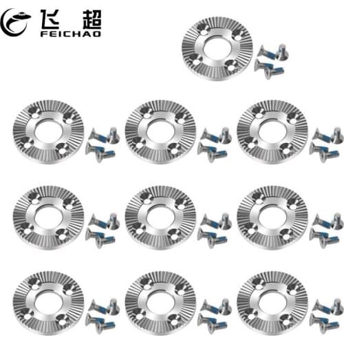 10PCS Stainless 31mm/Aluminum 20mm Arri Rosette Mount Adapter Gear Head Connector for Camera Cage Handle Grip Photography Kit