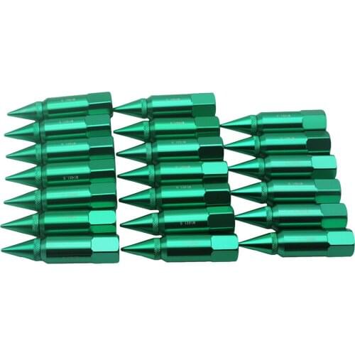 20 PCS M14X1.5mm Lug Nuts Spiked Extended Tuner Aluminum Wheels Rims