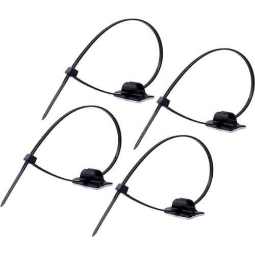 4pcs MTB Bicycle Hose Clips Buckle Brake Line Gear Cable Housing Guide Fixer