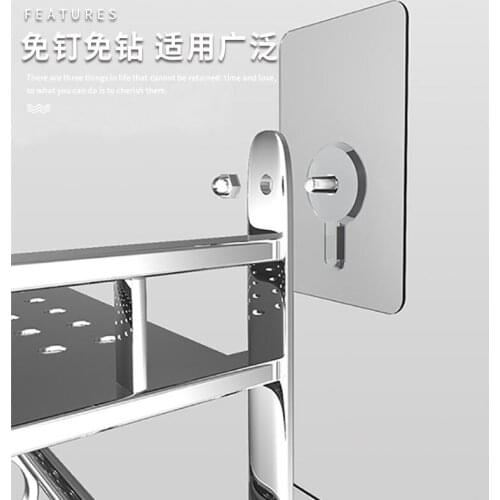 Seamless Wall Hooks Strong Non Marking Sticking Hook Transparent Hangers Self Adhesive Wall Hooks